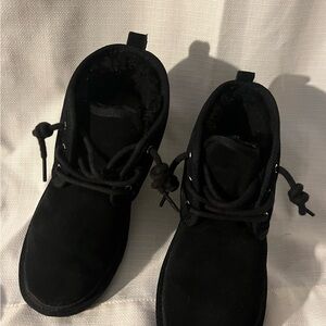 Black Suede kids Uggs